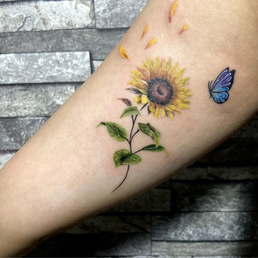 Sunflower Tatto